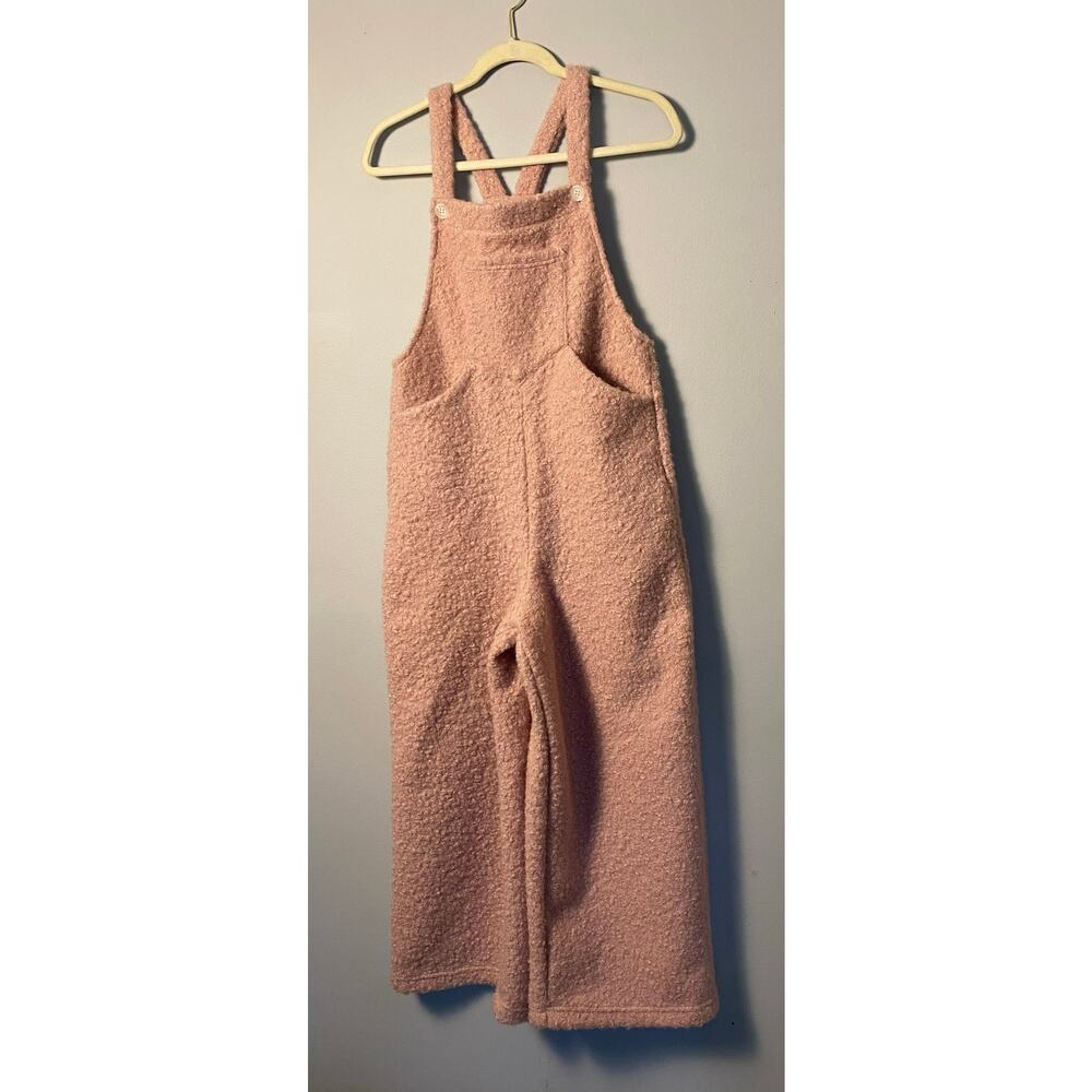 NWT Halara Pockets Casual Teddy Overalls XS Pink Wide Leg Comfy Two way Stretch